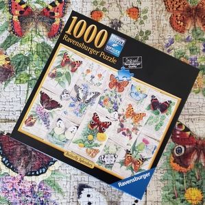Butterfly and flower Ravensburger puzzle